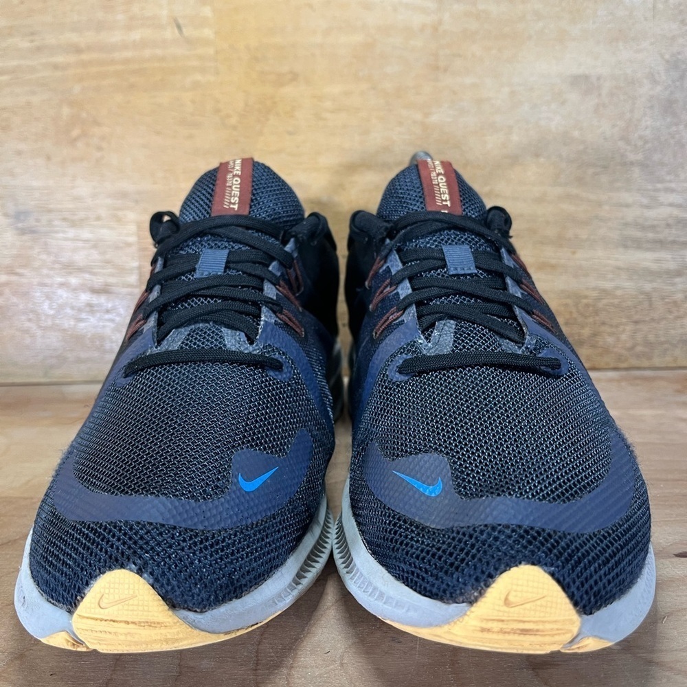 Nike Quest 4 Womens Size 9 (Mens 7.5) Running Shoes Sneakers Thunder Blue - Picture 2 of 12